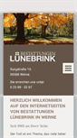 Mobile Screenshot of bestattungen-luenebrink.de